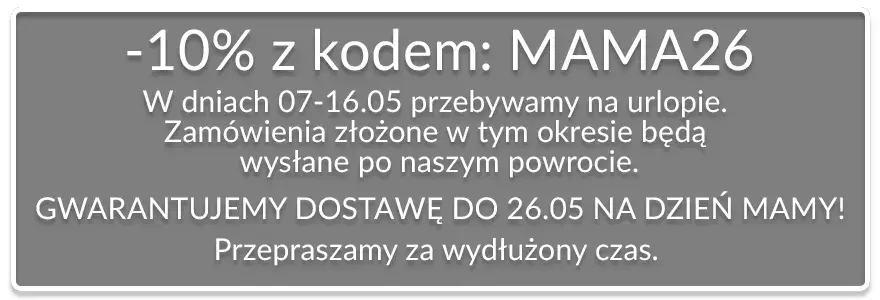 biżuteria na zamowienie - rabat ale urlop